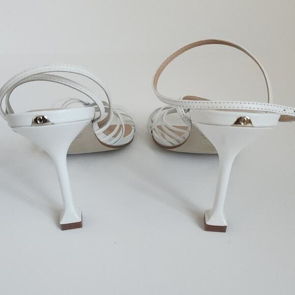 Carvela Leather Open Toe Heels - Picture 4 of 13